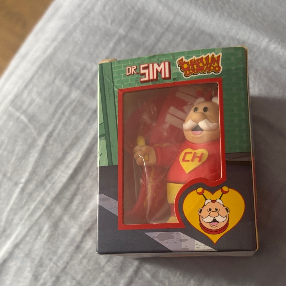 Action Figure - Red and Yellow